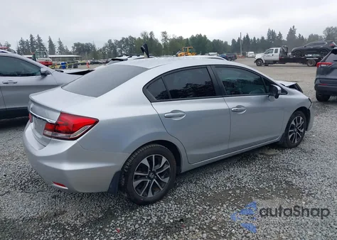 2015 Honda Civic Ex from USA, damaged, VIN 19XFB2F84FE264920
